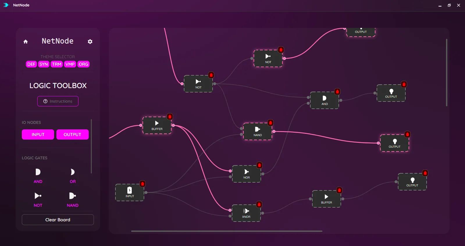 Screenshot of NetNode